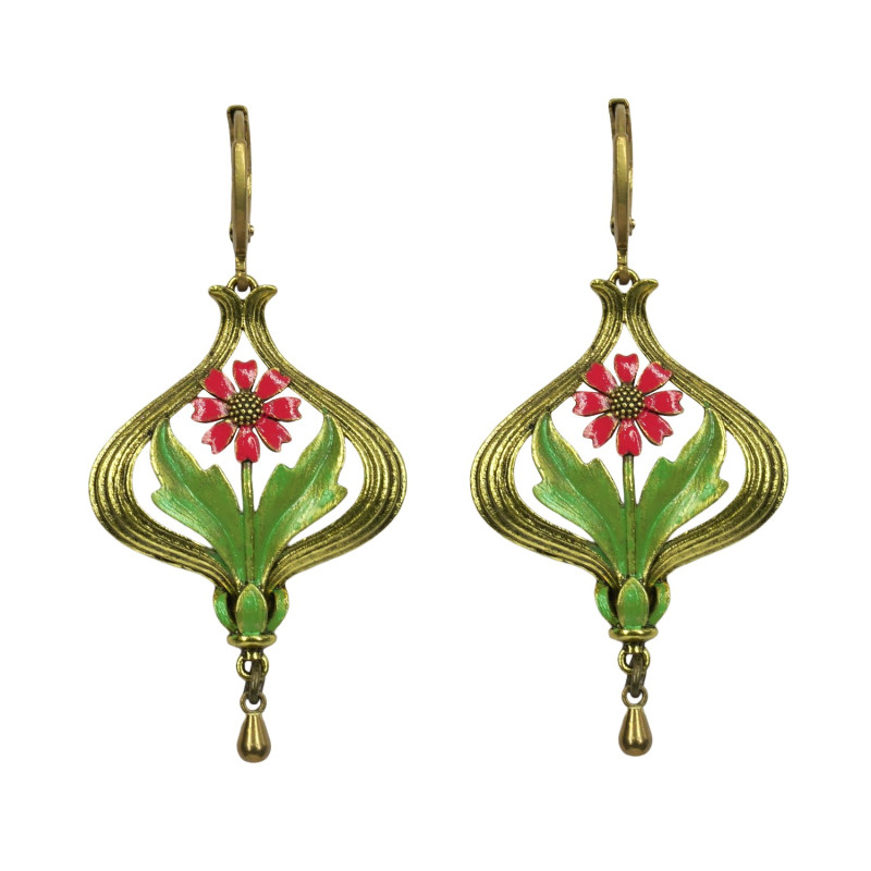 Arabella red Earrings
