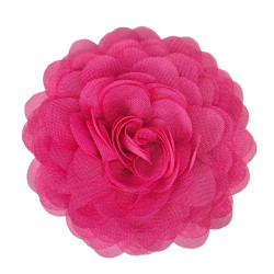 Azalea pink chiffon corsage