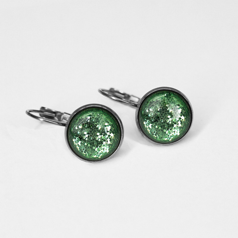 Dots Jade Glitter
