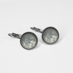 Dots Grey Shimmer
