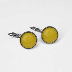 Dots Solid mustard