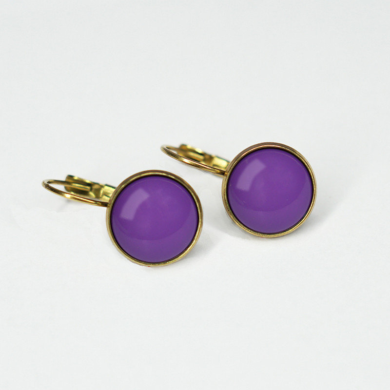 Dots Solid purple GP