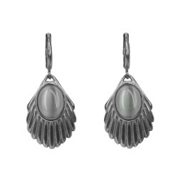 Venus dove earrings silver