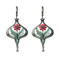 Arabella red Earrings sp