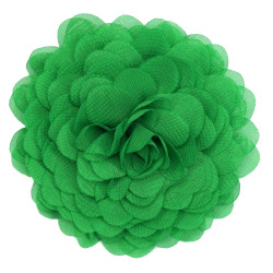 Kelly green Chiffon Corsage