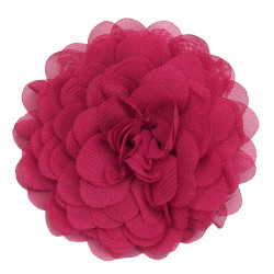 Raspberry Chiffon Corsage