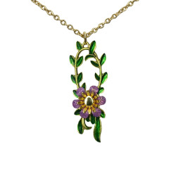Prosper green & violet chain