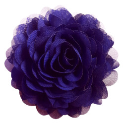 Petunia chiffon corsage