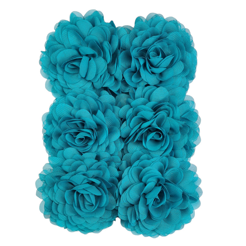 Turqois chiffon corsage