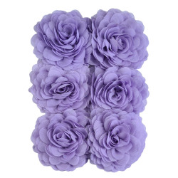 Lavender chiffon corsage