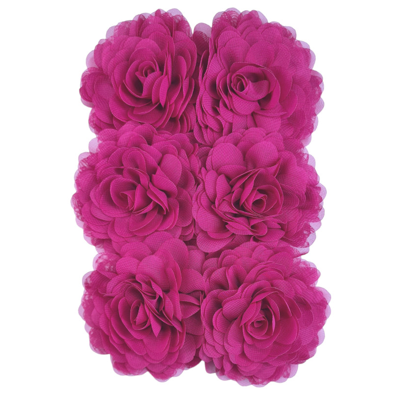 Raspberry Chiffon Corsage