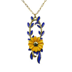 Prosper Cobalt & Yellow chain