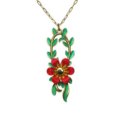 Prosper Seagreen & Red chain