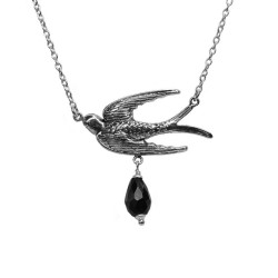 Bird Necklace Black sp