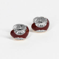 Garbo Maroon Silver