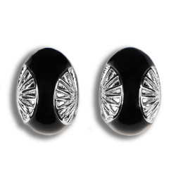 Garbo Onyx Silver