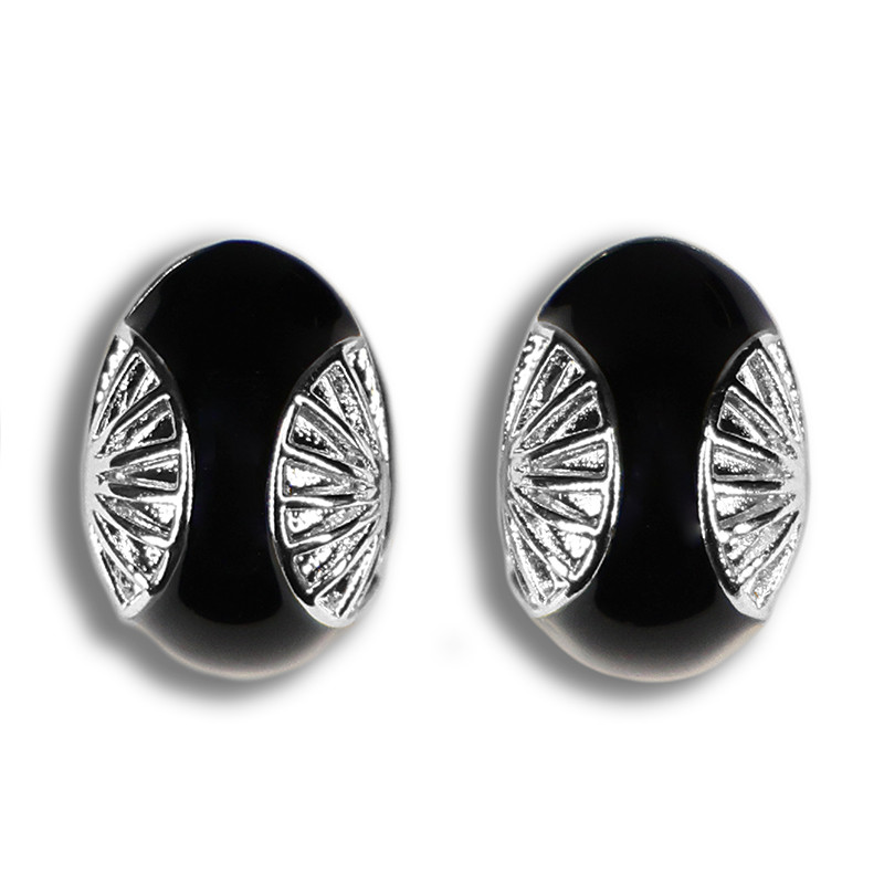Garbo Onyx Silver