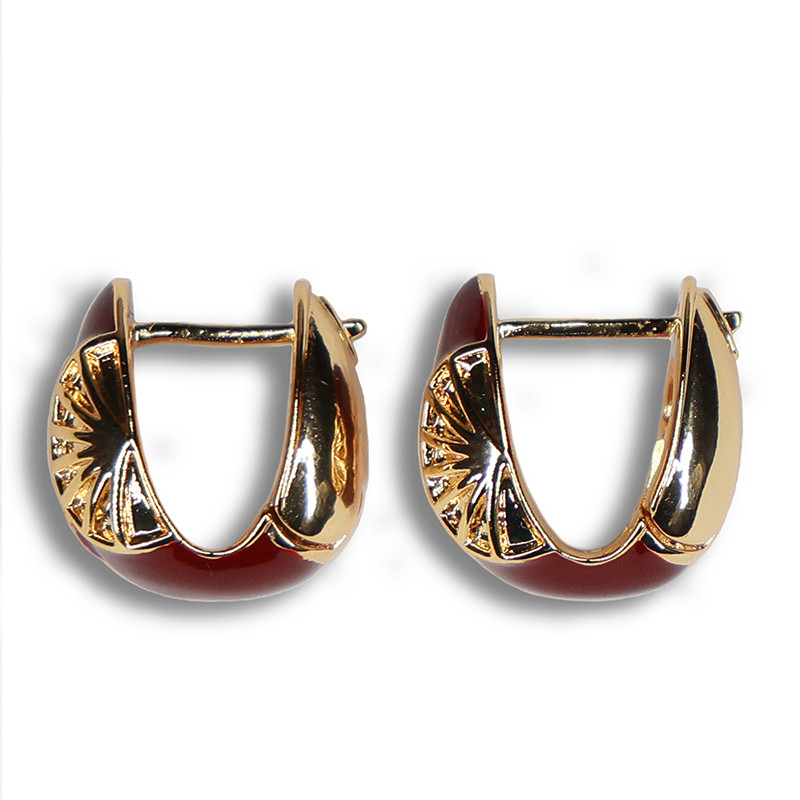 Garbo Maroon Gold