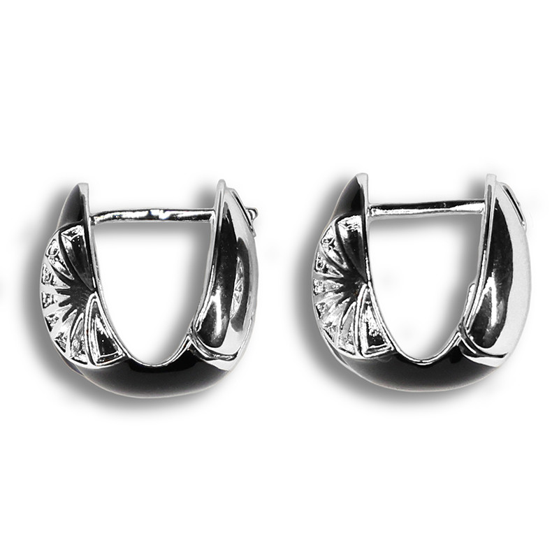 Garbo Onyx Silver