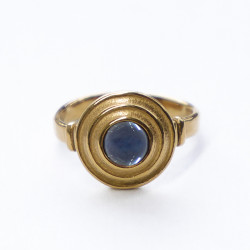 Ring Mia Greyblue Gold