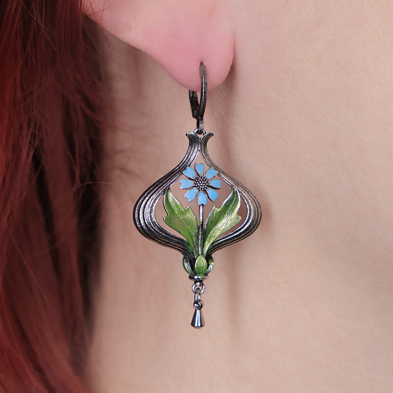 Arabella Light Blue Earrings