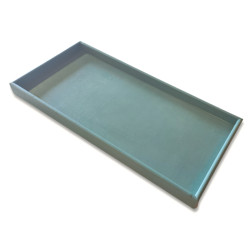 Houten display plat