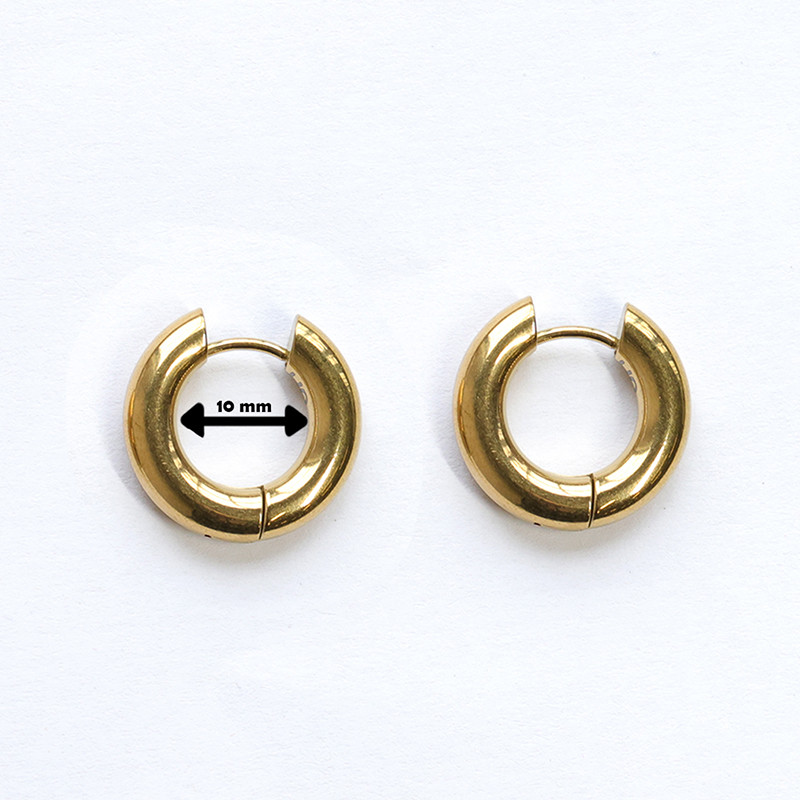 Basic hoops gold/small