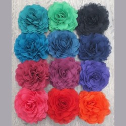Aquamarine chiffon corsage