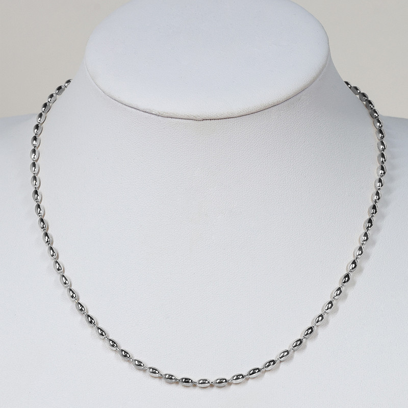 Ellipse chain silver