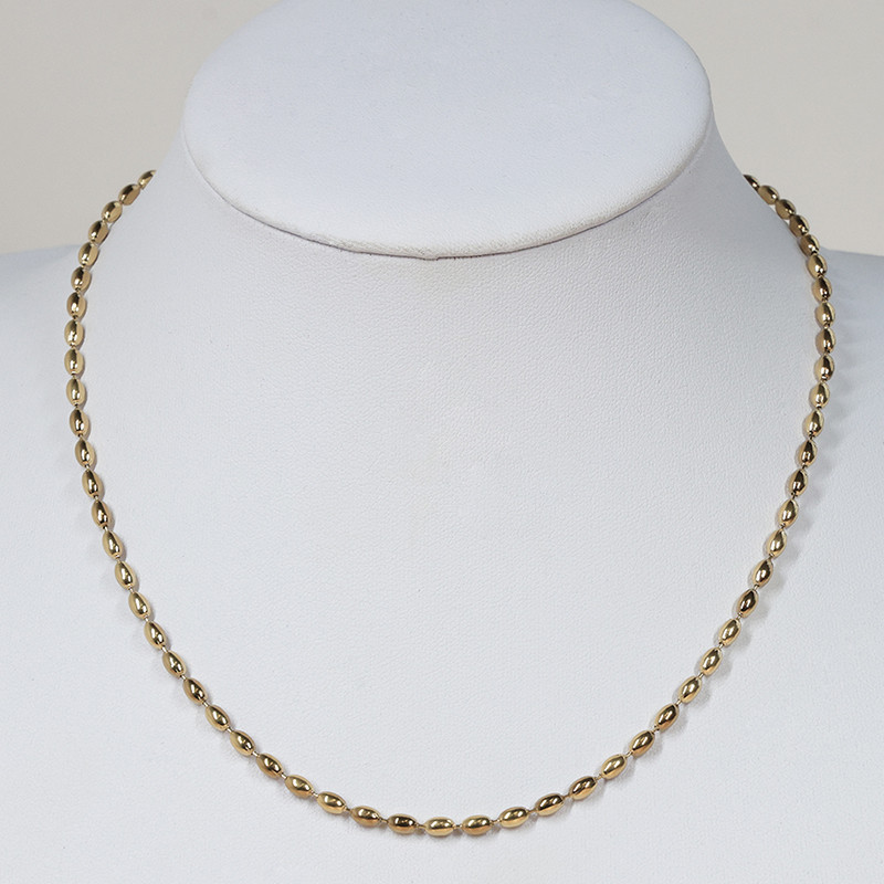 Ellipse chain gold