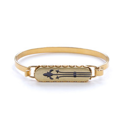 Bangle French Lily gold