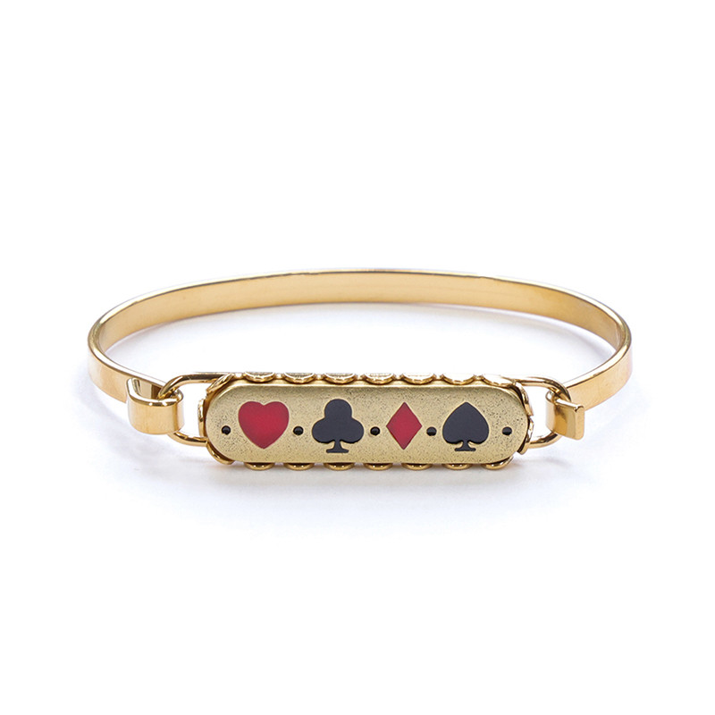 Bangle Bonne Chance gold
