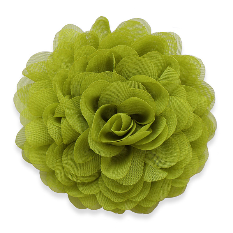 Fennel chiffon corsage