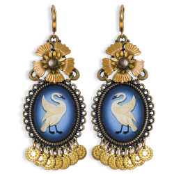 Swanlake earrings