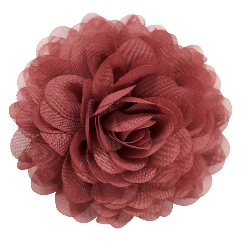 Mauve chiffon corsage