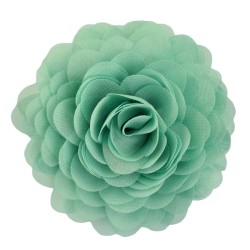 Mint chiffon corsage
