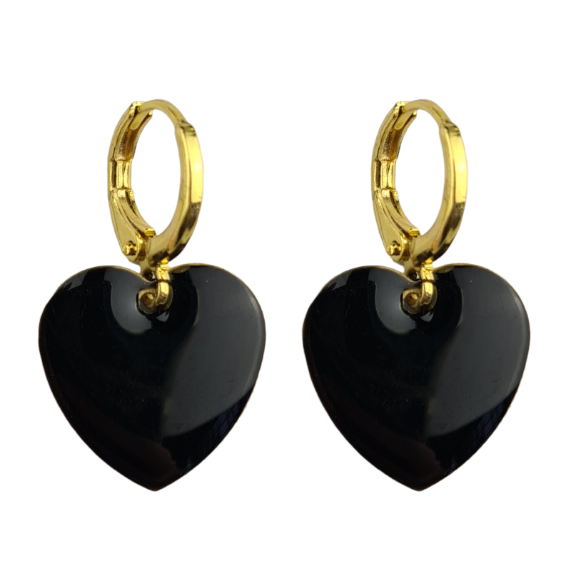 black hartjes goud