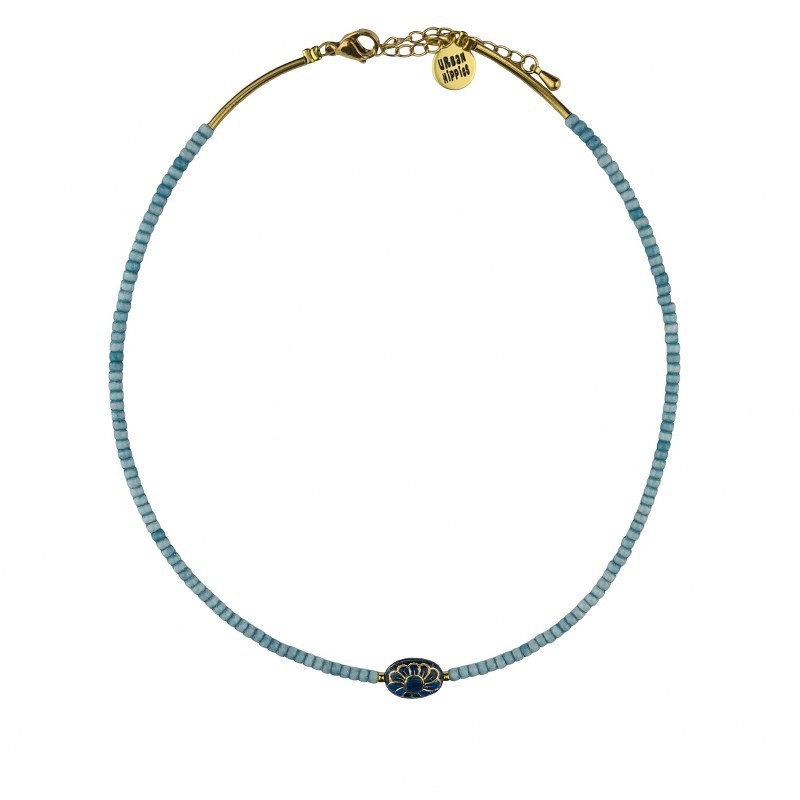 Choker washed aqua