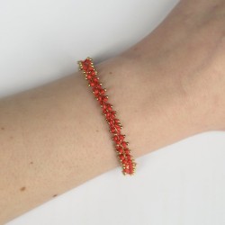 Fluid bracelet red