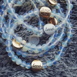 Opalite loved bracelet size L