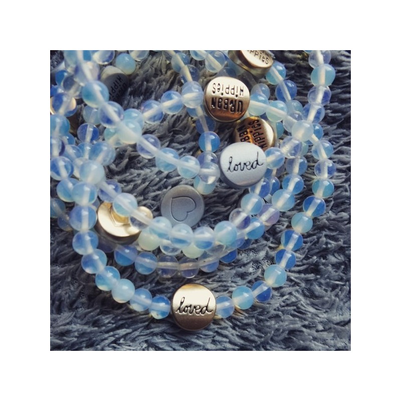 Opalite loved bracelet size L