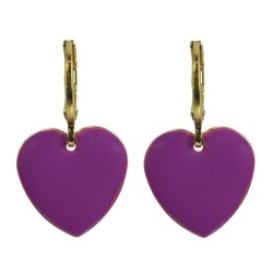Violet hartjes goud