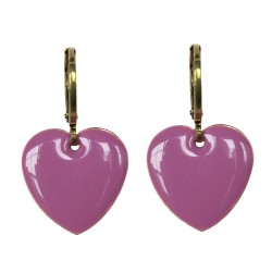 mauve hartjes goud