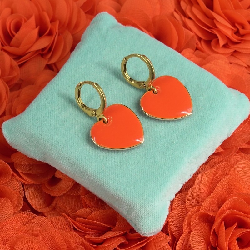 Tangerine hartjes goud