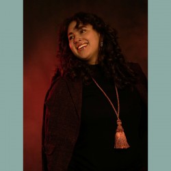 Franja necklace oldpink