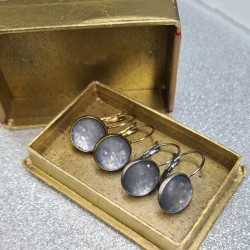 Dots grey glimmer GP