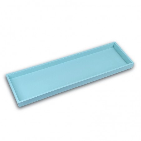 wooden tray for Dots aqua