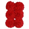 Chiffon Poppy Red 6x