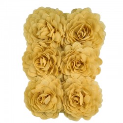 Chiffon Venice Yellow  6x