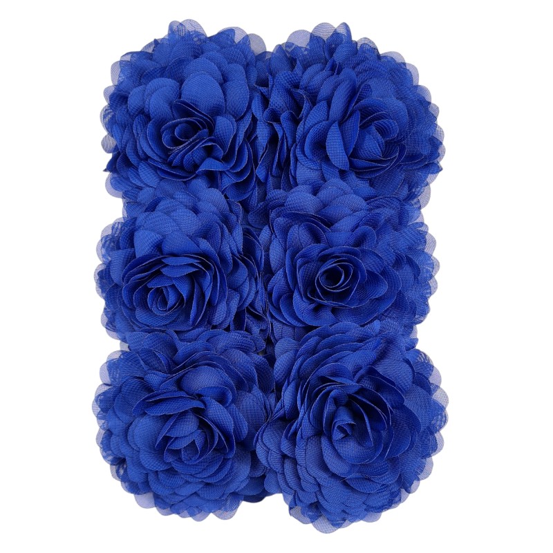 Chiffon jet blue  6x